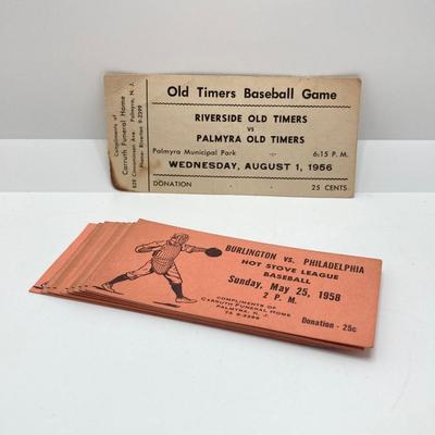 LOT 73: Vintage Baseball Collection - 1964 Metal Baseball Bottle Tops (Willie Mays, Hank Aaron, Mickey Mantle), Books, Stationary,...