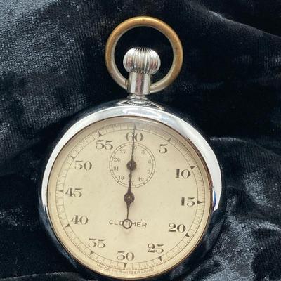 LOT 76: Vintage Made in Switzerland Cletimer Stop Watch