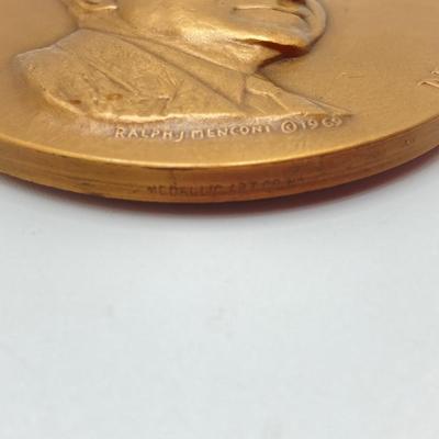 LOT 80: Collection of Large Bronze Metals / Tokens - Richard Nixon and Dwight Eisenhower