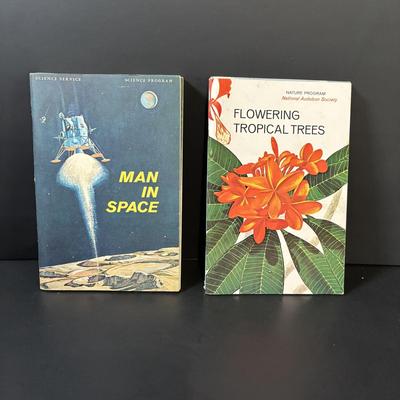 LOT 83 National Audubon Society Nature Program Sets, Science Program Set & Revell 1/96 Scale "Apollo" Model (unknown if...