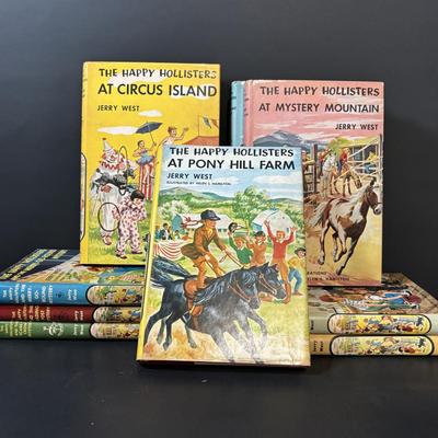 LOT 84: Vintage The Happy Hollisters Books