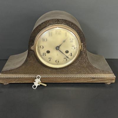 LOT 86: Antique Gustav Becker Mantle Clock