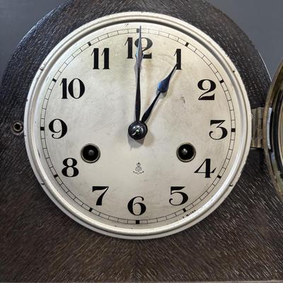 LOT 86: Antique Gustav Becker Mantle Clock