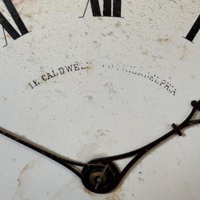 LOT 89: Antique J.E. Caldwell, Philadelphia Mantle Clock