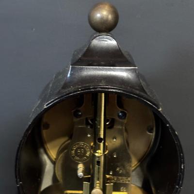 LOT 97: Vintage Schatz Barock 400 Day Clock w/Matching Shelf w/Original Box