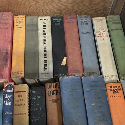 LOT 99: Crate of Vintage Books Various Authors & Subjects