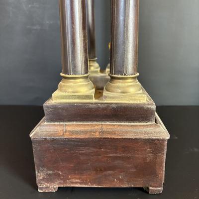 LOT 101: French Empire Style Mantel Clock