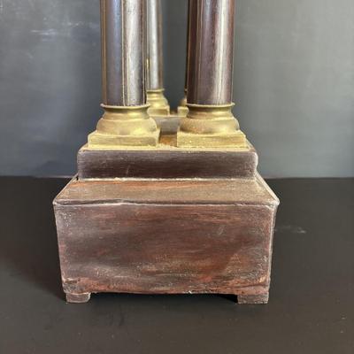 LOT 101: French Empire Style Mantel Clock