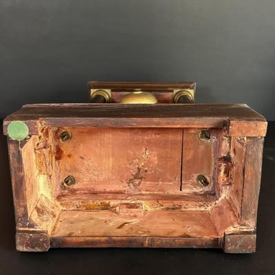 LOT 101: French Empire Style Mantel Clock