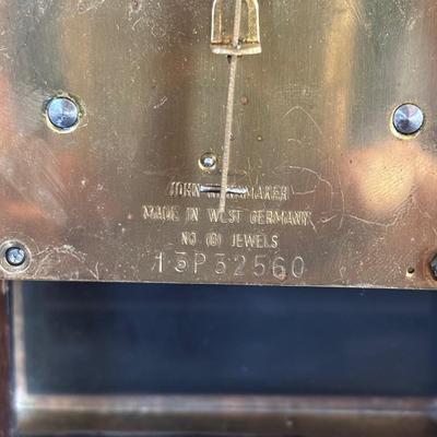 LOT 103: Vintage John Wanamaker's Mantle Clock, Made in Germany