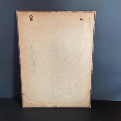 LOT 105: Vintage Print of Rheims Cathedral & Kundo Anniversary Clock