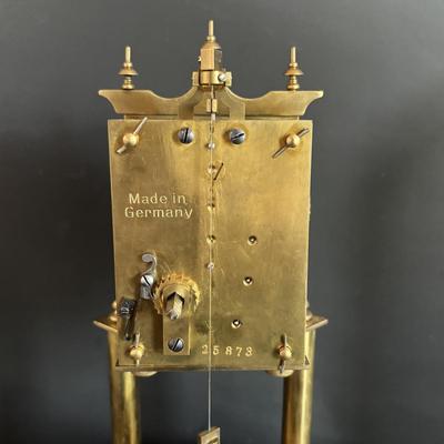 LOT 107: Vintage Print of "Old Door" & Umpire Anniversary Clock
