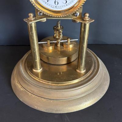 LOT 107: Vintage Print of "Old Door" & Umpire Anniversary Clock