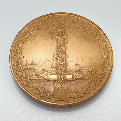 LOT 109: Bronze Medals / Tokens - Harry S. Truman and Major General Winfield Scott