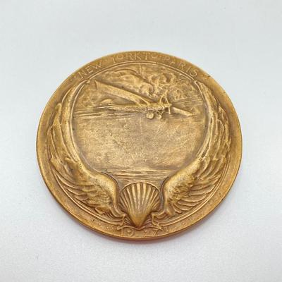 LOT 110: Collection of Bronze Metals / Tokens - Charles Lindbergh, Joseph Francis and Orville & Wilbur Wright,
