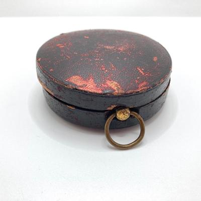 LOT 113: Vintage Made in England Compensated Barometer with Case