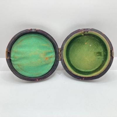 LOT 113: Vintage Made in England Compensated Barometer with Case