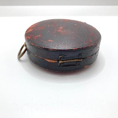 LOT 113: Vintage Made in England Compensated Barometer with Case