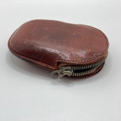 LOT 115: Vintage Made in England ATCO Compensated Pocket Barometer in Case