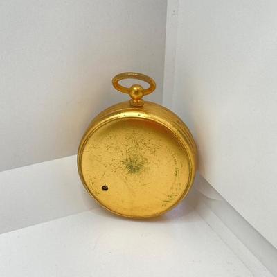 LOT 115: Vintage Made in England ATCO Compensated Pocket Barometer in Case