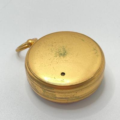 LOT 115: Vintage Made in England ATCO Compensated Pocket Barometer in Case