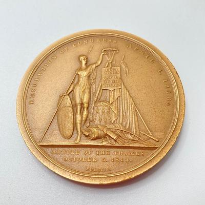 LOT 118: Collection of Vintage Bronze Medals / Tokens - United States Mint Tuskegee Airmen, General Colin Powell, Women Airforce Service...