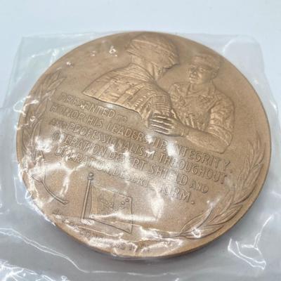 LOT 118: Collection of Vintage Bronze Medals / Tokens - United States Mint Tuskegee Airmen, General Colin Powell, Women Airforce Service...