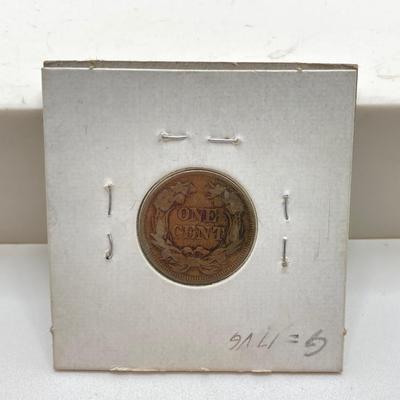 LOT 119: U.S. Coins - Flying Eagle and Indian Head Penny Collection dated 1857 to 1883
