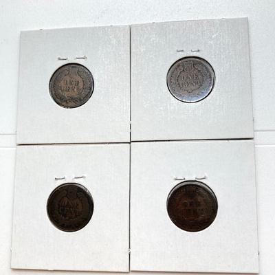 LOT 120: Large Collection of U.S. Indian Head Pennies