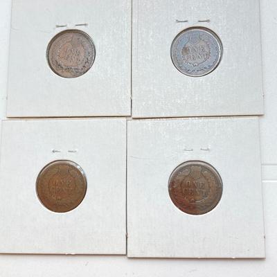 LOT 120: Large Collection of U.S. Indian Head Pennies