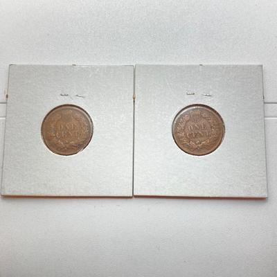 LOT 120: Large Collection of U.S. Indian Head Pennies