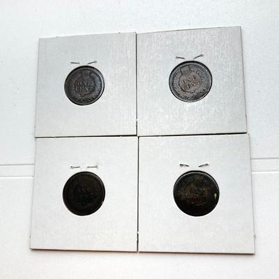 LOT 120: Large Collection of U.S. Indian Head Pennies