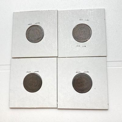 LOT 120: Large Collection of U.S. Indian Head Pennies