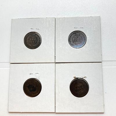 LOT 120: Large Collection of U.S. Indian Head Pennies
