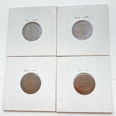LOT 120: Large Collection of U.S. Indian Head Pennies