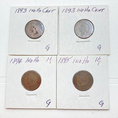 LOT 120: Large Collection of U.S. Indian Head Pennies