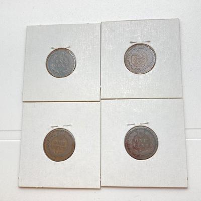 LOT 120: Large Collection of U.S. Indian Head Pennies