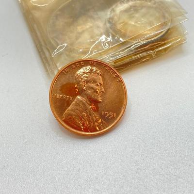 LOT 122: 1951, 1954 and 1955 U.S. Mint Proof Sets in Original Boxes