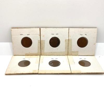 LOT 128: Large U.S. Penny / Cent Coin Collection in Protective Covers