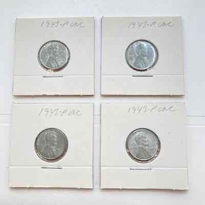 LOT 128: Large U.S. Penny / Cent Coin Collection in Protective Covers