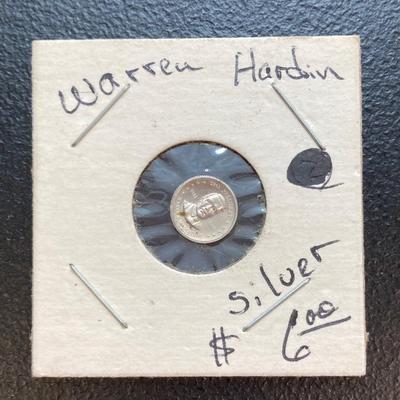 LOT 131: U.S. Mint Coins - (3) Barber Coins (Lincoln / Washington, Lincoln - Garfield, Lincoln - Grant), (3) Small Silver Coins (John F....