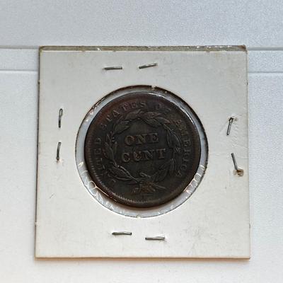 LOT 133: Nine U.S. Large One Cent Coins