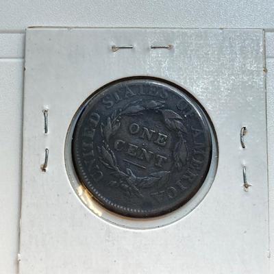 LOT 133: Nine U.S. Large One Cent Coins