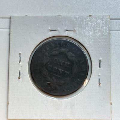 LOT 133: Nine U.S. Large One Cent Coins