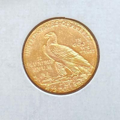 LOT 134: 1910-P Liberty Gold Indian Coin