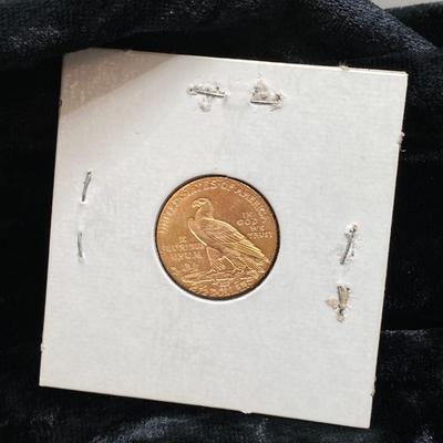 LOT 134: 1910-P Liberty Gold Indian Coin