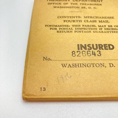 LOT 135: 1956 and 1957 U.S. Philadelphia Mint Coin Proof Sets sealed Original Envelopes