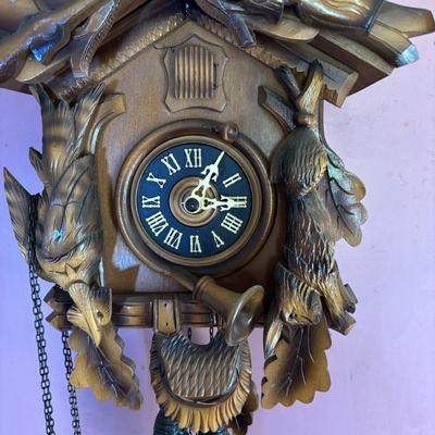 LOT 138: Vintage G.M. Angem Cuckoo Clock