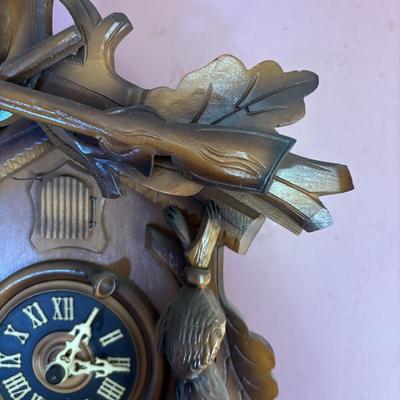 LOT 138: Vintage G.M. Angem Cuckoo Clock