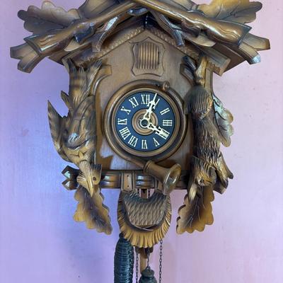 LOT 138: Vintage G.M. Angem Cuckoo Clock